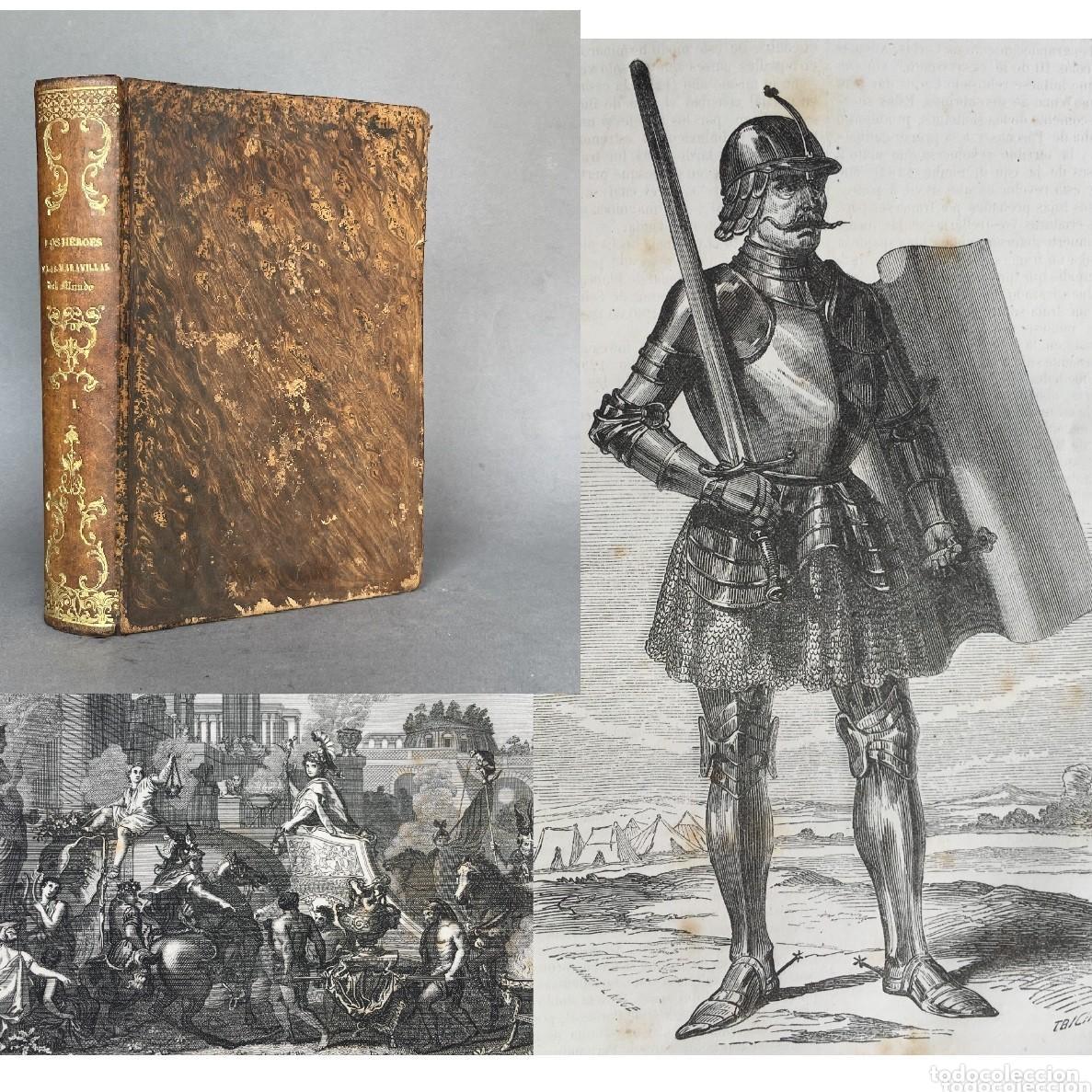 Libros antiguos: A&ntilde;o 1854 - Guerra de los Jud&iacute;os - Flavio Josefo - L&aacute;minas - Discurso sobre la Historia Universal
