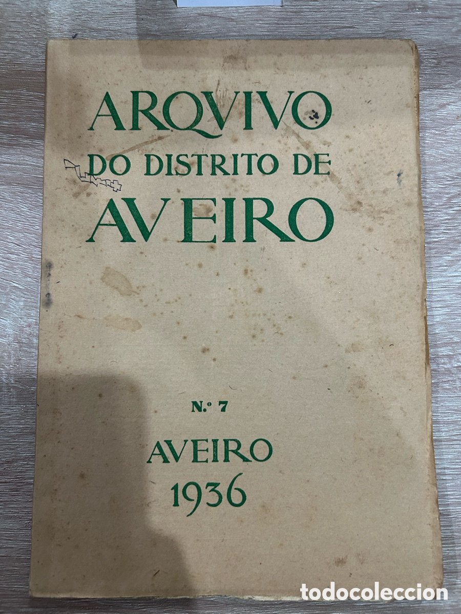 Libros antiguos: Arquivo do Distrito de Aveiro