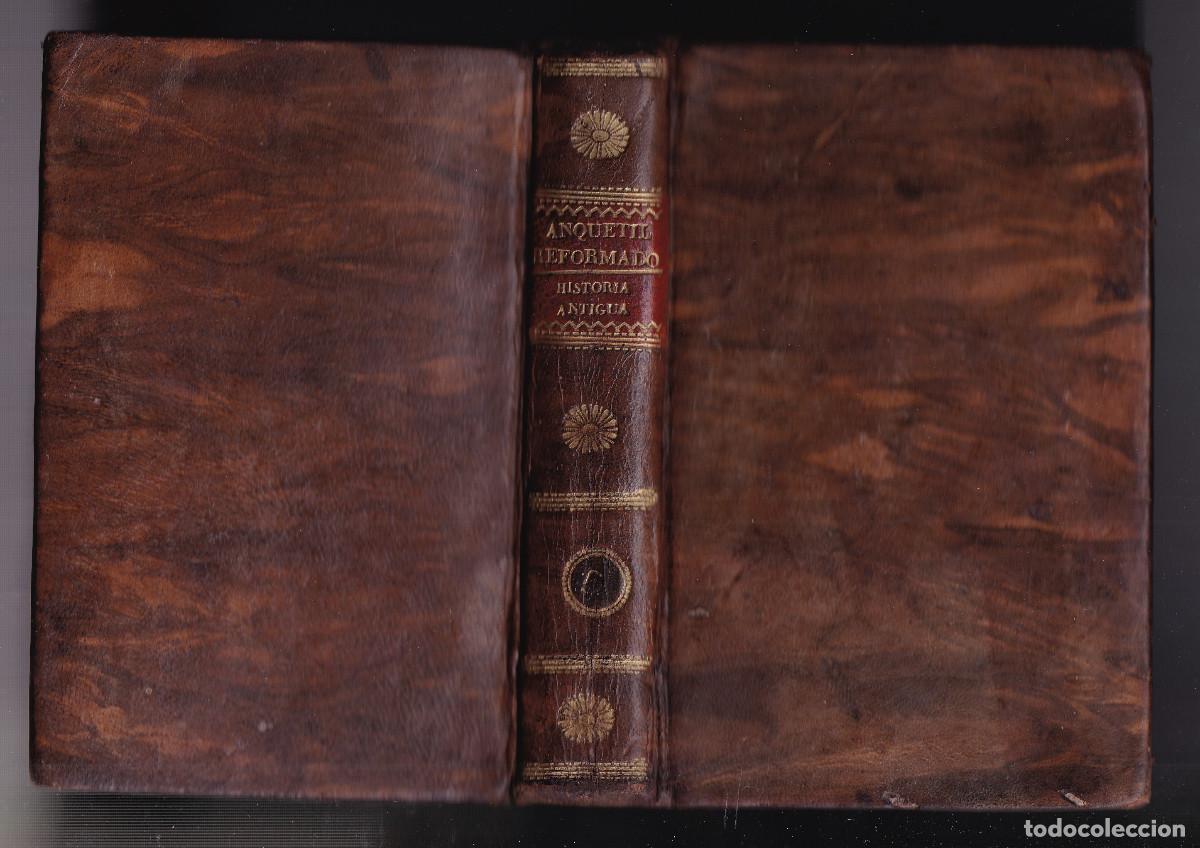 Libros antiguos: MR. ANQUETIL: COMPENDIO DE HISTORIA UNIVERSAL. TOMO V. MADRID, AGUADO, 1830. CON &Aacute;RBOL PLEGADO