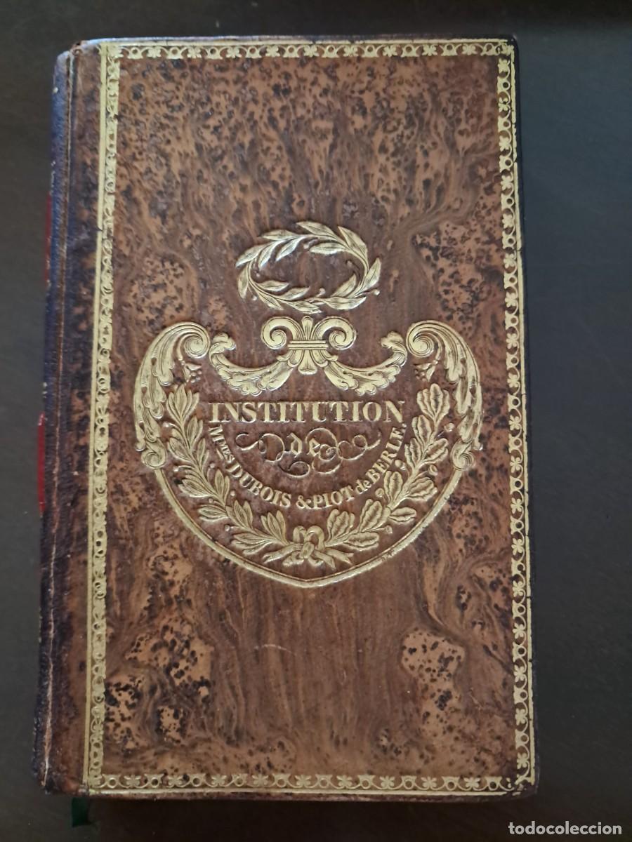 Libri antichi: A&Ntilde;O 1833 - PRECIOSA ENCUADERNACI&Oacute;N EN PLENA PIEL - BOSSUET - DISCOURS SUR LHISTOIRE UNIVERSELLE &ndash; Pl