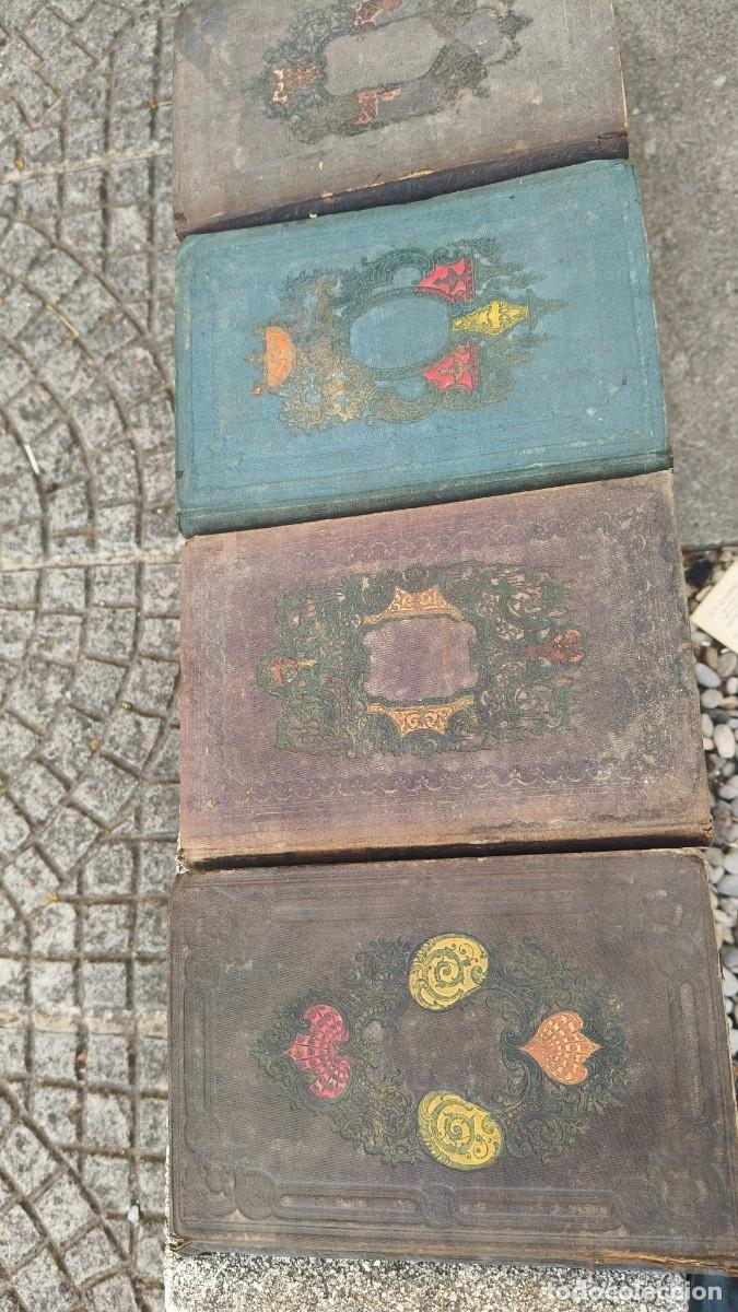 Libros antiguos: 4 livre histoire 1857 con gravado