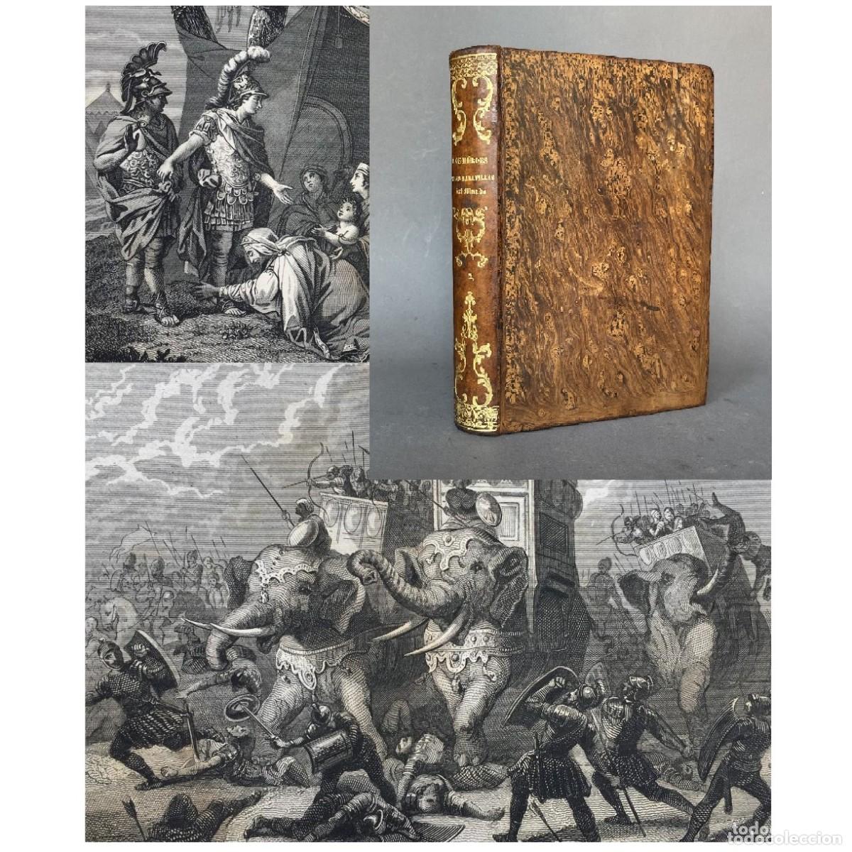 Libros antiguos: A&ntilde;o 1855 - LA HISTORIA DE ALEJANDRO MAGNO - COMENTARIOS DE CESAR - ANIBAL - HISTORIA ANTIGUA