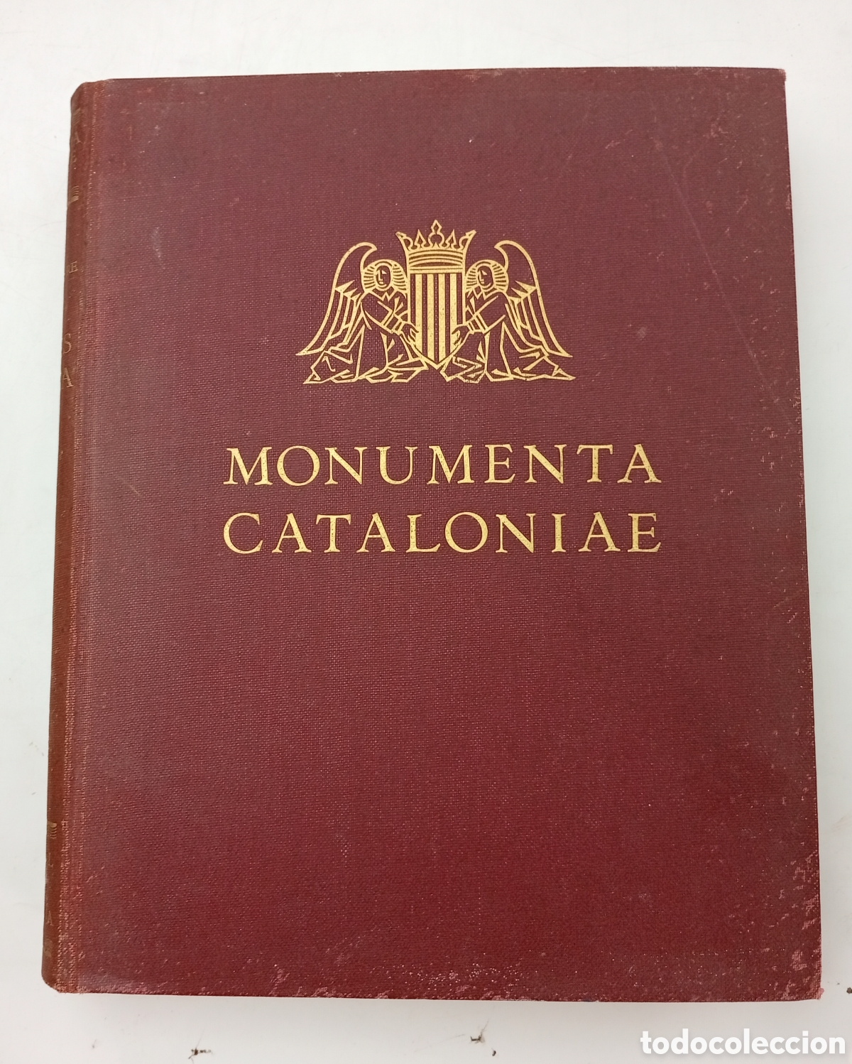 Libros antiguos: Monumenta Cataloniae Els retaules de pedra 1930