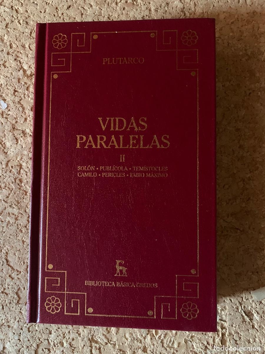 Libros antiguos: Vidas Paralelas de Plutarco (Bols 49)