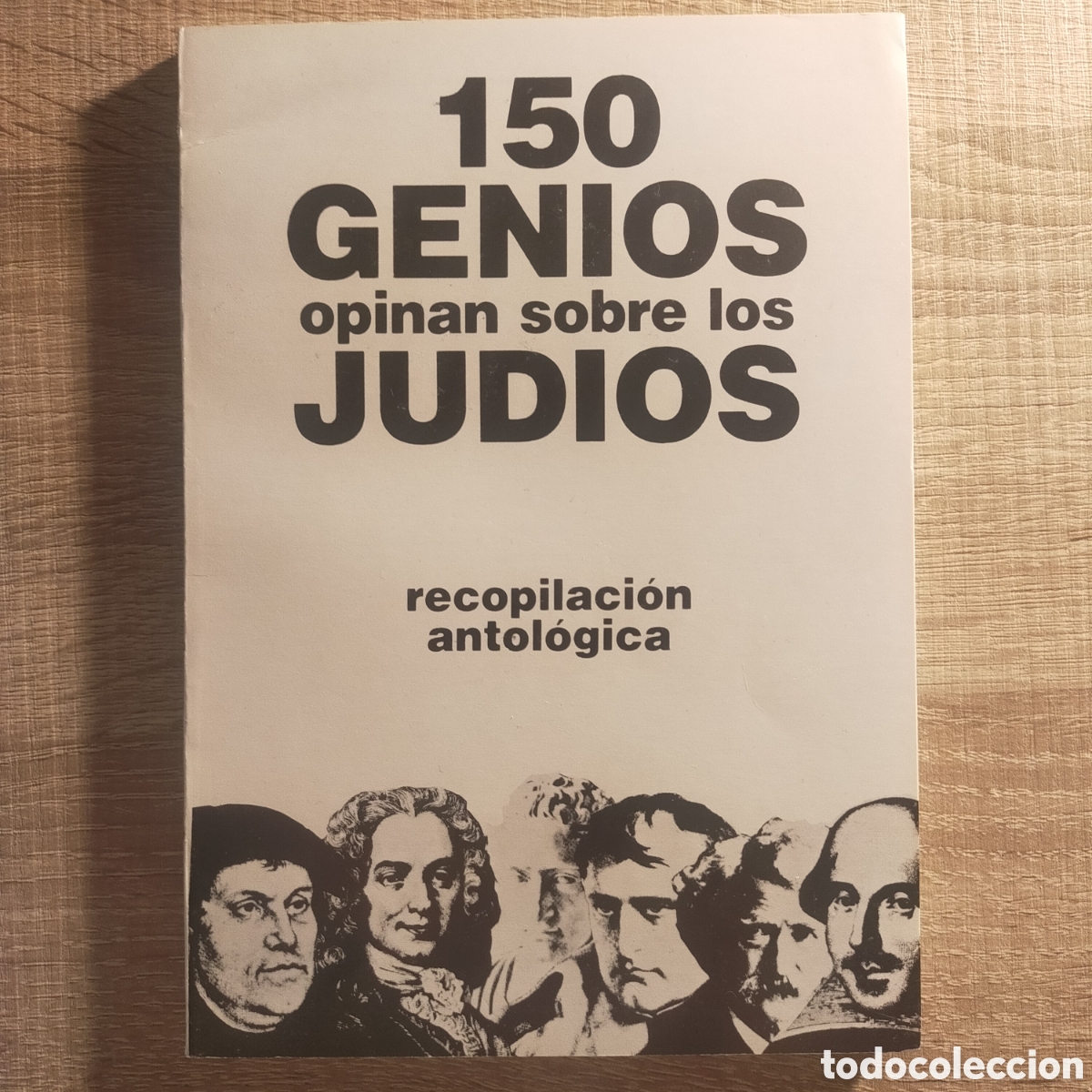 Libros antiguos: Libro: 150 genios opinan sobre los jud&iacute;os