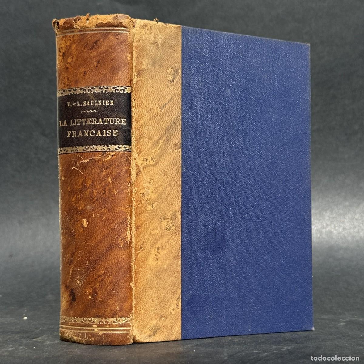 Libros antiguos: LA LITTERATURE FRANCAISE DU MOYEN AGE - LITERATURA FRANCESA - FILOLOGIA