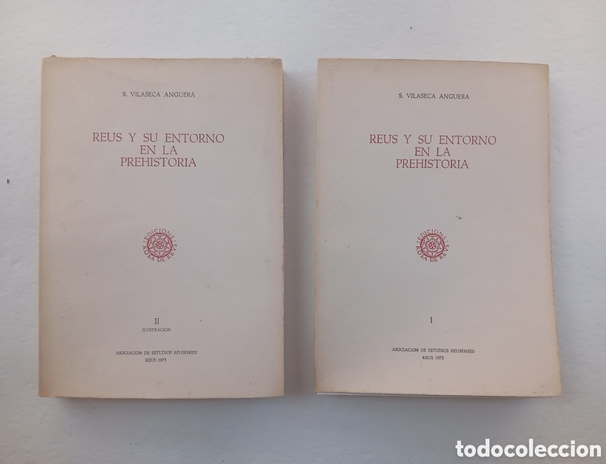 Libros antiguos: Reus y su entorno en la prehistoria 1973 Salvador Vilaseca