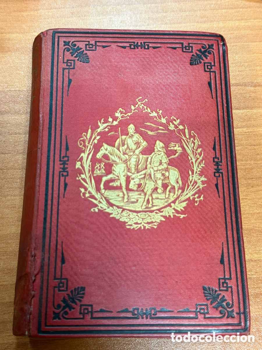 Libros antiguos: Don Quijote de la Mancha (Par&iacute;s, 1893)