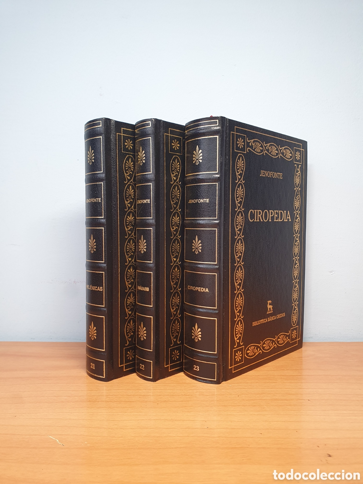 Libros antiguos: Anabasis, Helencias, Ciropedia - Jenofonte - COMPLETA- Biblioteca B&aacute;sica Gredos