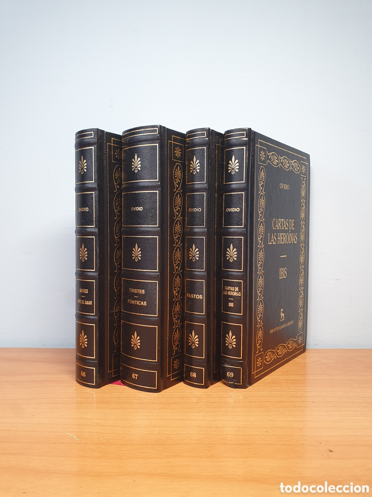 Libros antiguos: Tristes, P&oacute;nticas, Arte amar, Cartas hero&iacute;nas, Ibis, Fastos - Ovidio - Biblioteca B&aacute;sica Gredos