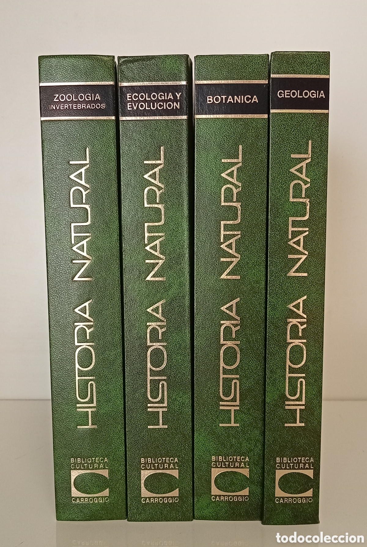 Libros antiguos: HISTORIA NATURAL 4 TOMOS
