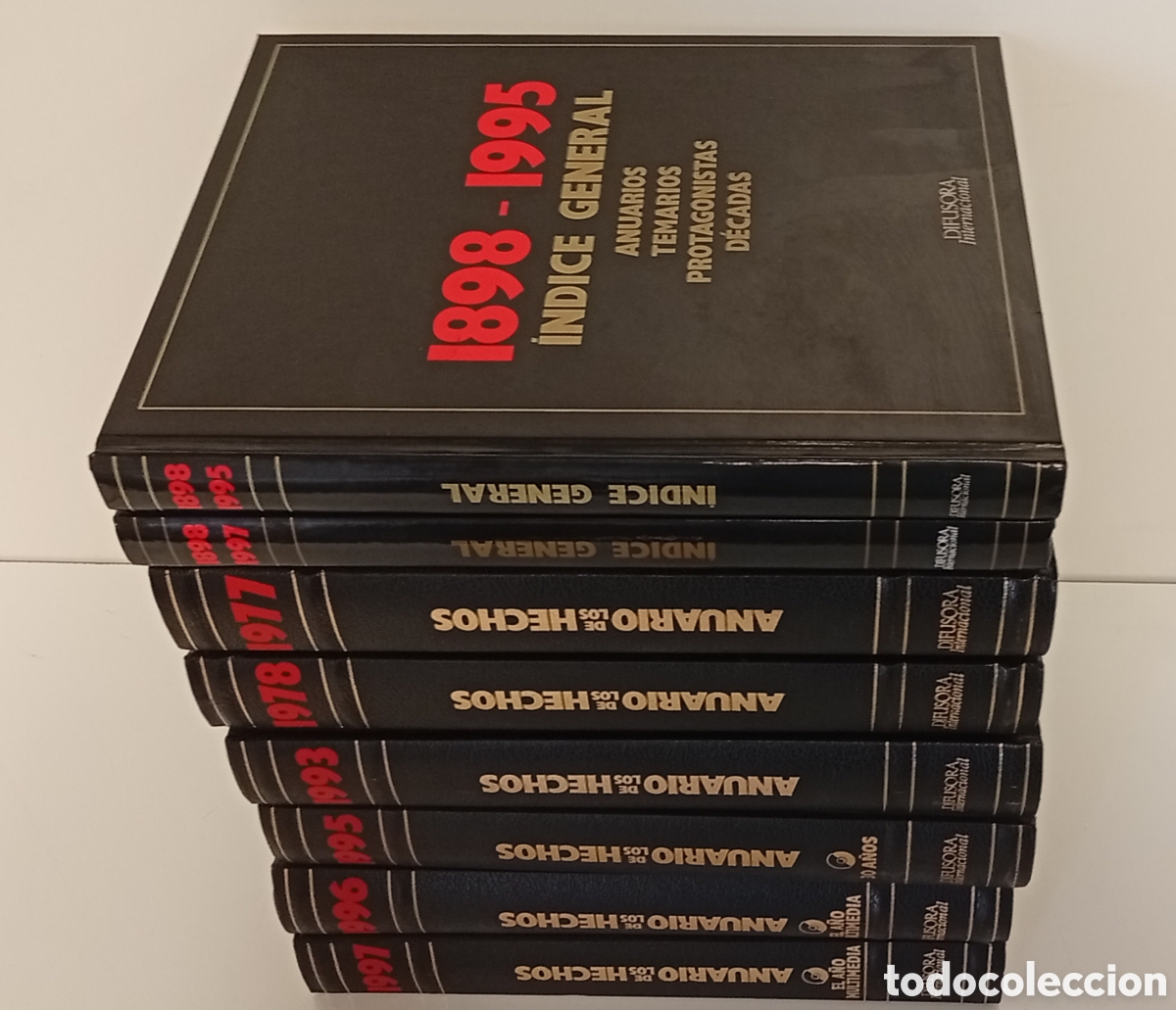 Libros antiguos: .COLECCION LIBROS ANUARIOS DE LOS HECHOS - Foto 3