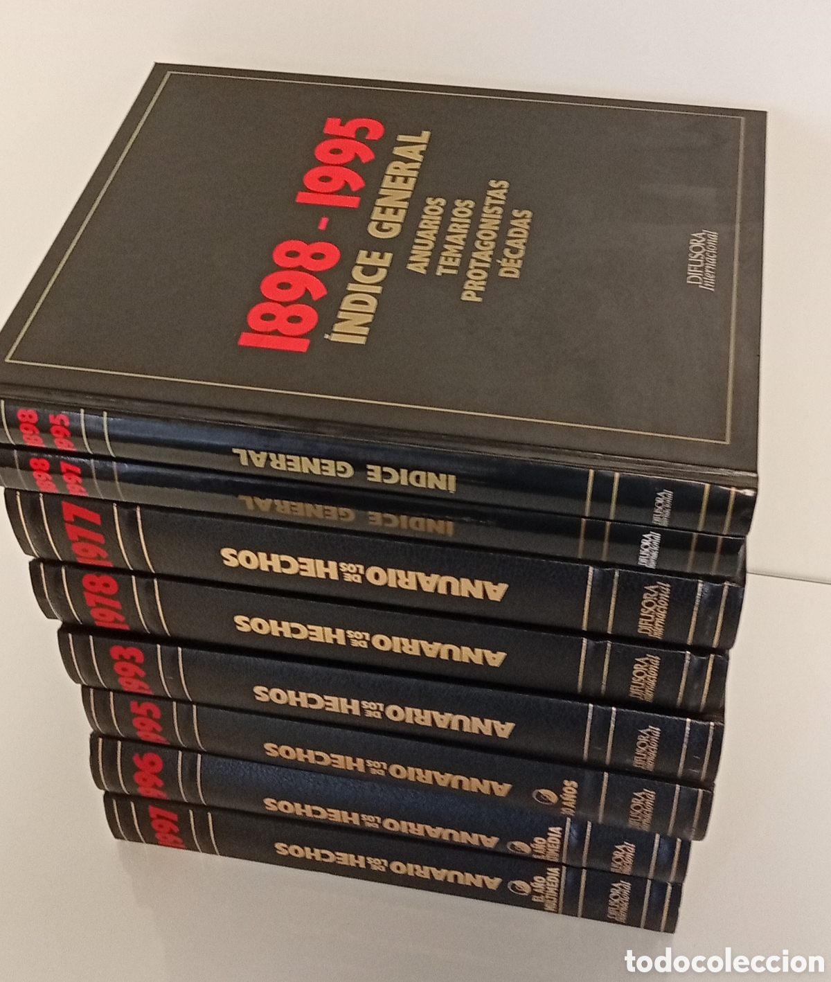 Libros antiguos: .COLECCION LIBROS ANUARIOS DE LOS HECHOS - Foto 4