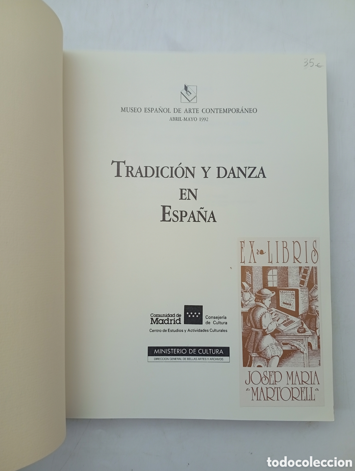 Libros antiguos: Tradici&oacute;n y danza en Espa&ntilde;a - Foto 2