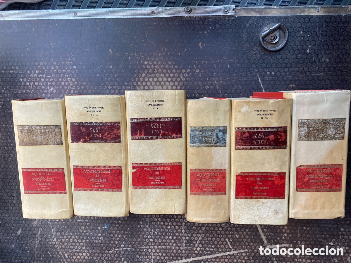 Libros antiguos: Lote 6 Tomos Aranzadi Vintage - Decoraci&oacute;n