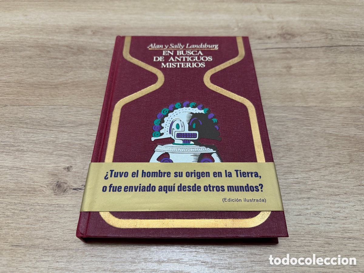 Libros antiguos: En busca de antiguos misterios (Alan y Sally Landsburg, Colecci&oacute;n Otro Mundos, Segunda Edici&oacute;n 1977)