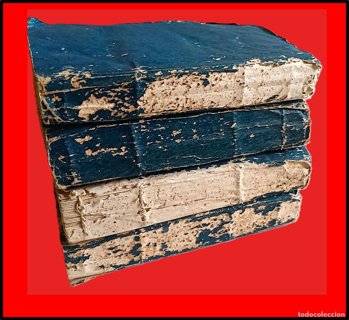 Libros antiguos: A&Ntilde;O 1790. 4 TOMOS DEL SIGLO XVIII: ELEMENTOS DE HISTORIA GENERAL