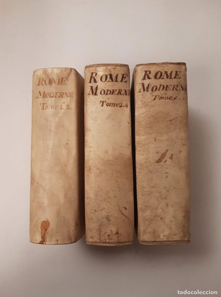 Libros antiguos: ROME MODERNE. PREMI&Eacute;RE VILLE DE L'EUROPE AVEC TOUTES LES MAGNIFICENCES ET SES DELICES - DESEINE