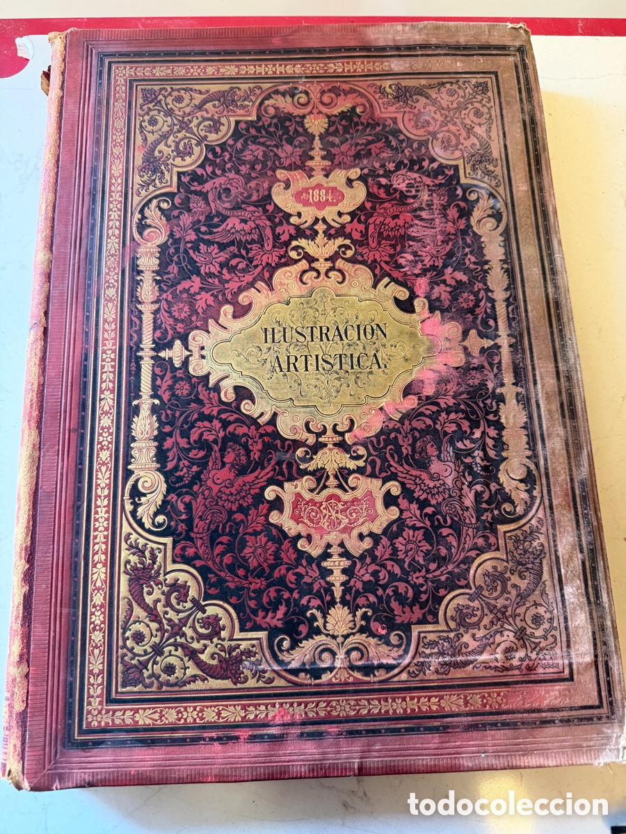 Libros antiguos: Vendo antiguo libro original de ILUSTRACI&Oacute;N ART&Iacute;ST