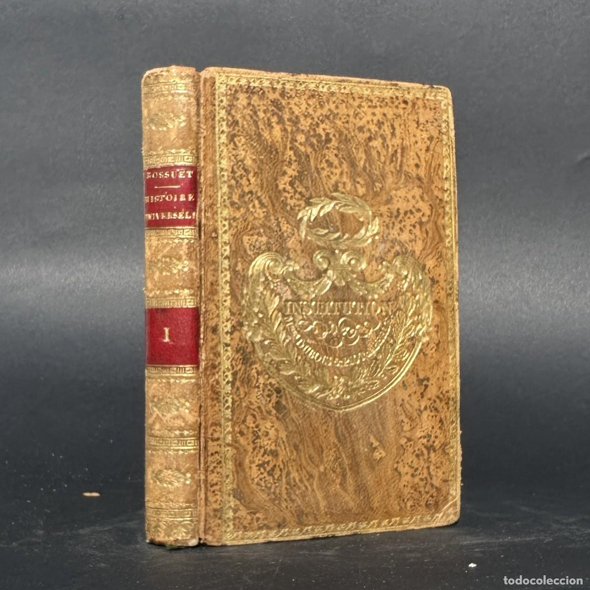Libros antiguos: a&ntilde;o 1833 - Discours sur l'histoire - Pueblo Judio - Antigua Roma