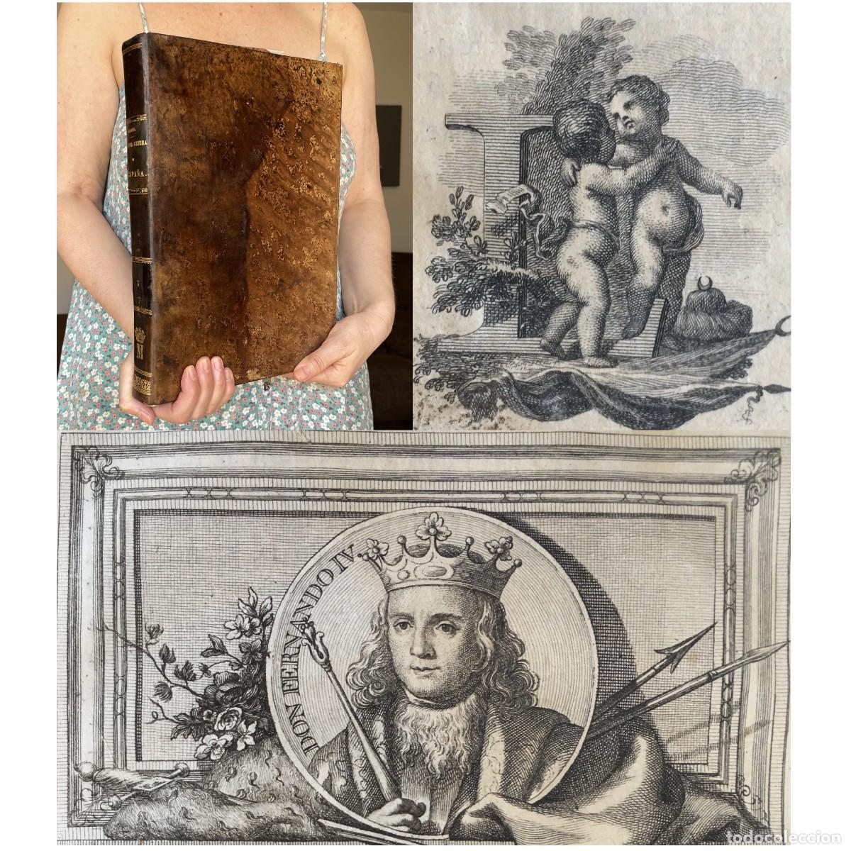Libros antiguos: A&ntilde;o 1789 - Reconquista - Templarios - Folio - Historia de Espa&ntilde;a - Mariana - Cruzadas