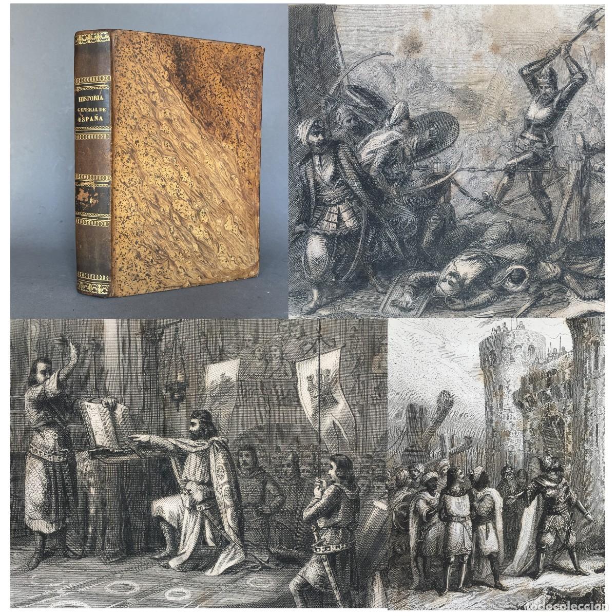Libros antiguos: A&ntilde;o 1864 - EL CID - EDAD MEDIA - RECONQUISTA - NAVAS DE TOLOSA - DOMINACION ARABE - HISTORIA