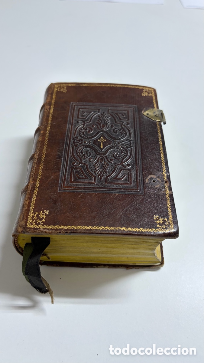 Libros antiguos: Libro Antiguo 1799 - Breviarium Romanum Piel