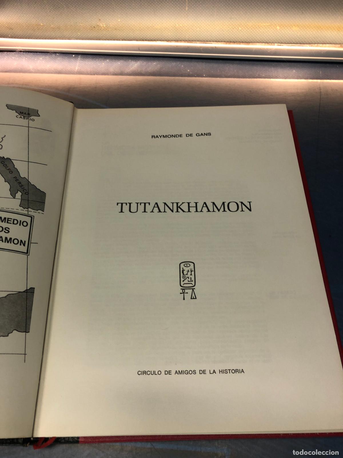 Libros antiguos: Tutankamon, Raymonde De Gans - Foto 4