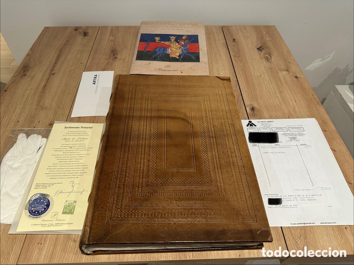 Libros antiguos: Facs&iacute;mil Beato de Li&eacute;bana -Manchester N&ordm;329