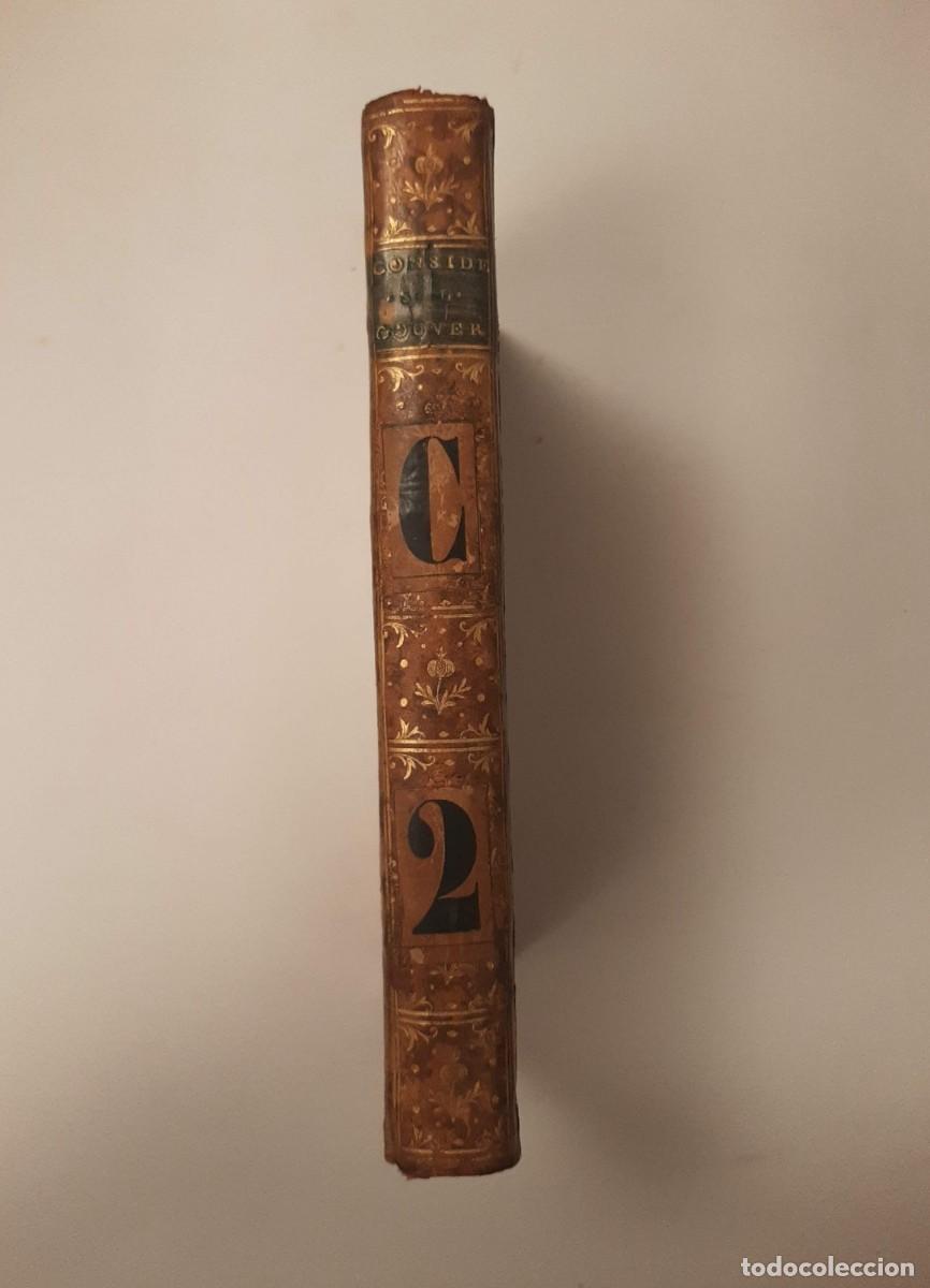 Libros antiguos: CONSID&Eacute;RATIONS SUR LE GOUVERNEMENT ANCIEN ET PRESENT DE LA FRANCE - ARGERNSON, LE MARQUIS D'