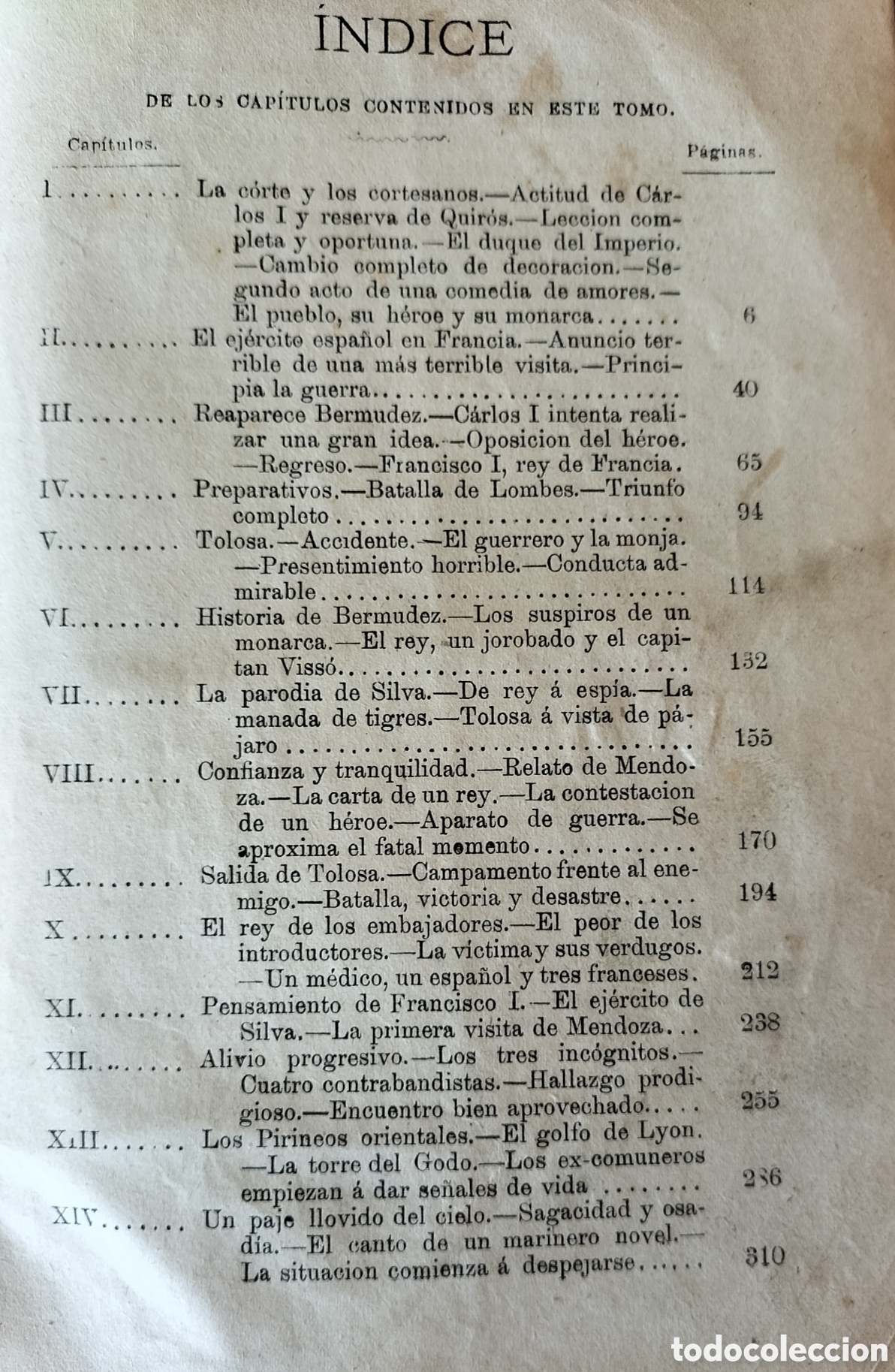 Libros antiguos: 1884 libro El h&eacute;roe y el C&eacute;sar tapa de.piel - Foto 5
