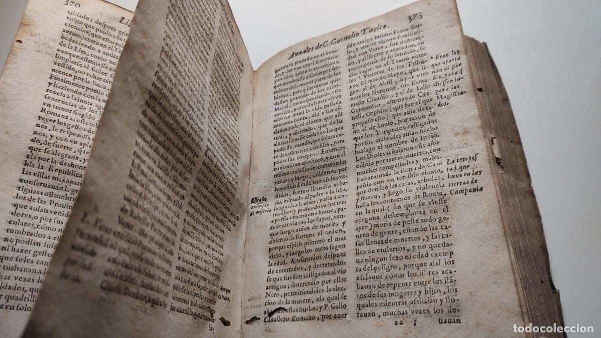 Libros antiguos: Cayo Cornelio T&aacute;cito 1612 - Foto 7