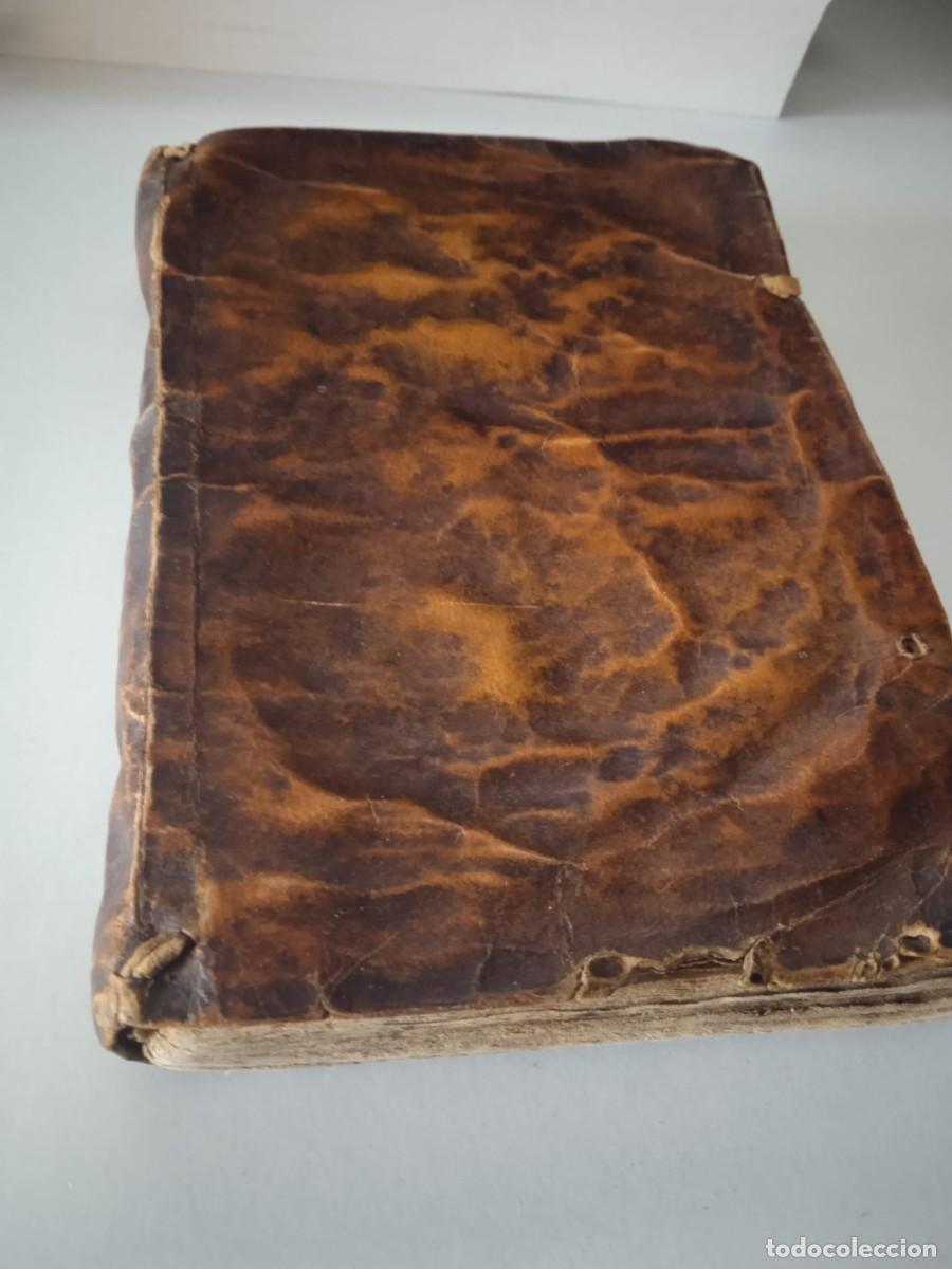 Libros antiguos: Libro de 1759 enc. en piel &laquo;Historia del santuario de ntra. sra. de la miseri. fuente de la Vell&agrave;&raquo;