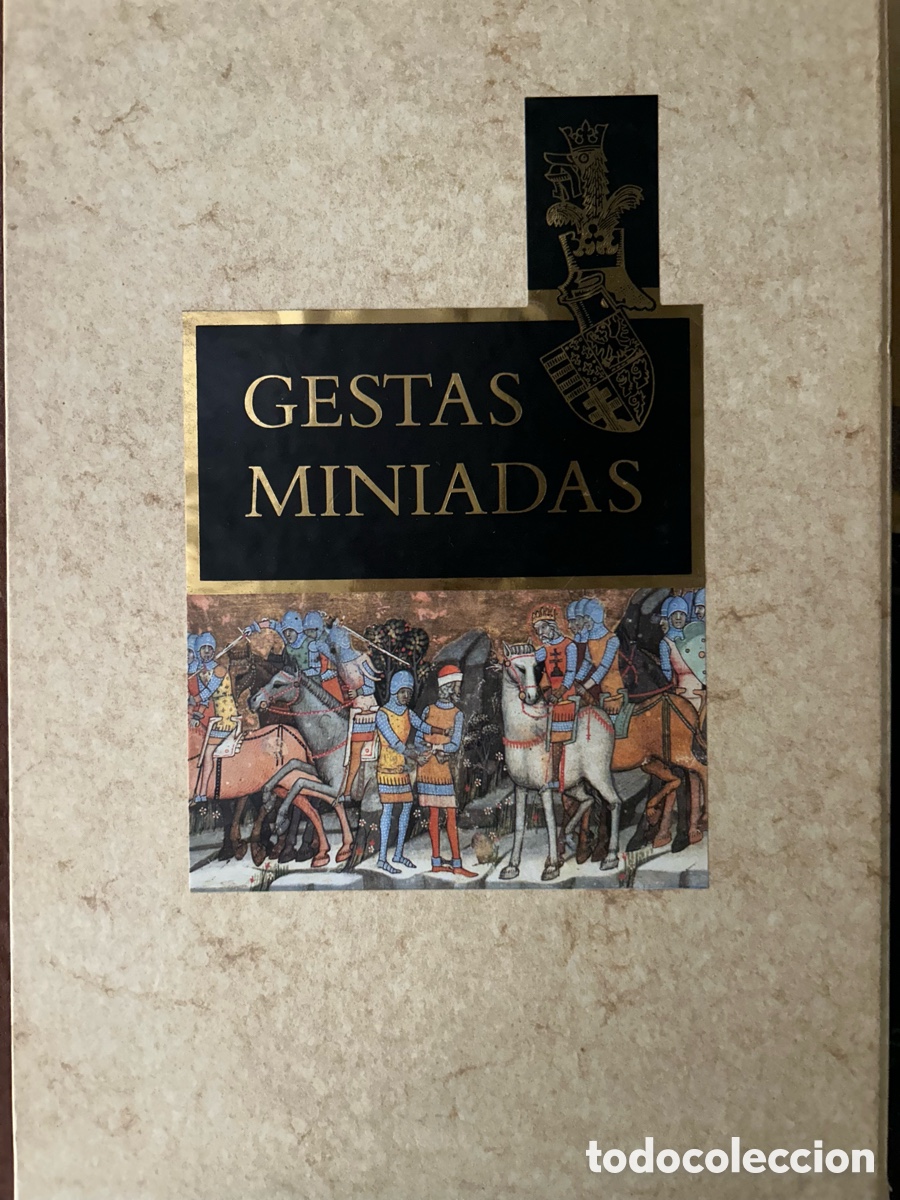 Libros antiguos: Facs&iacute;mil editorial Casariego &ldquo;Gestas Miniadas&rdquo; - Foto 13