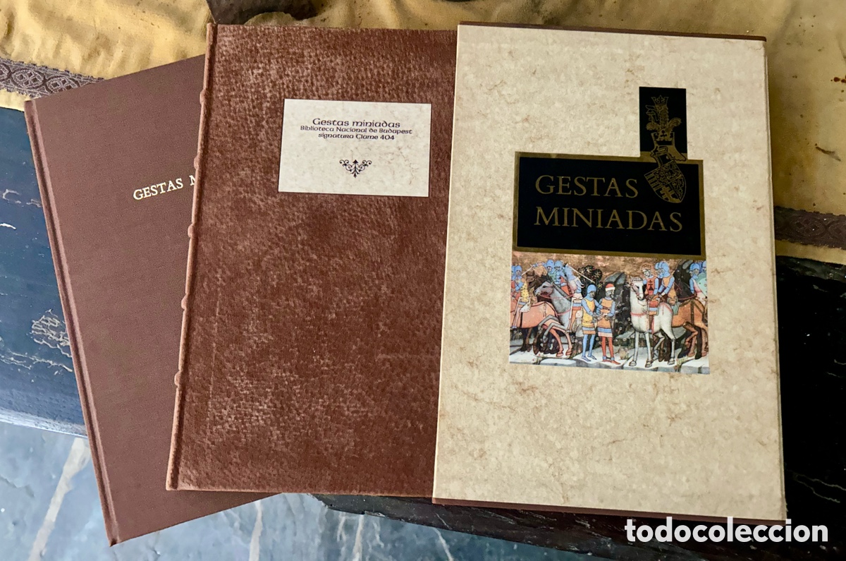 Libros antiguos: Facs&iacute;mil editorial Casariego &ldquo;Gestas Miniadas&rdquo; - Foto 14