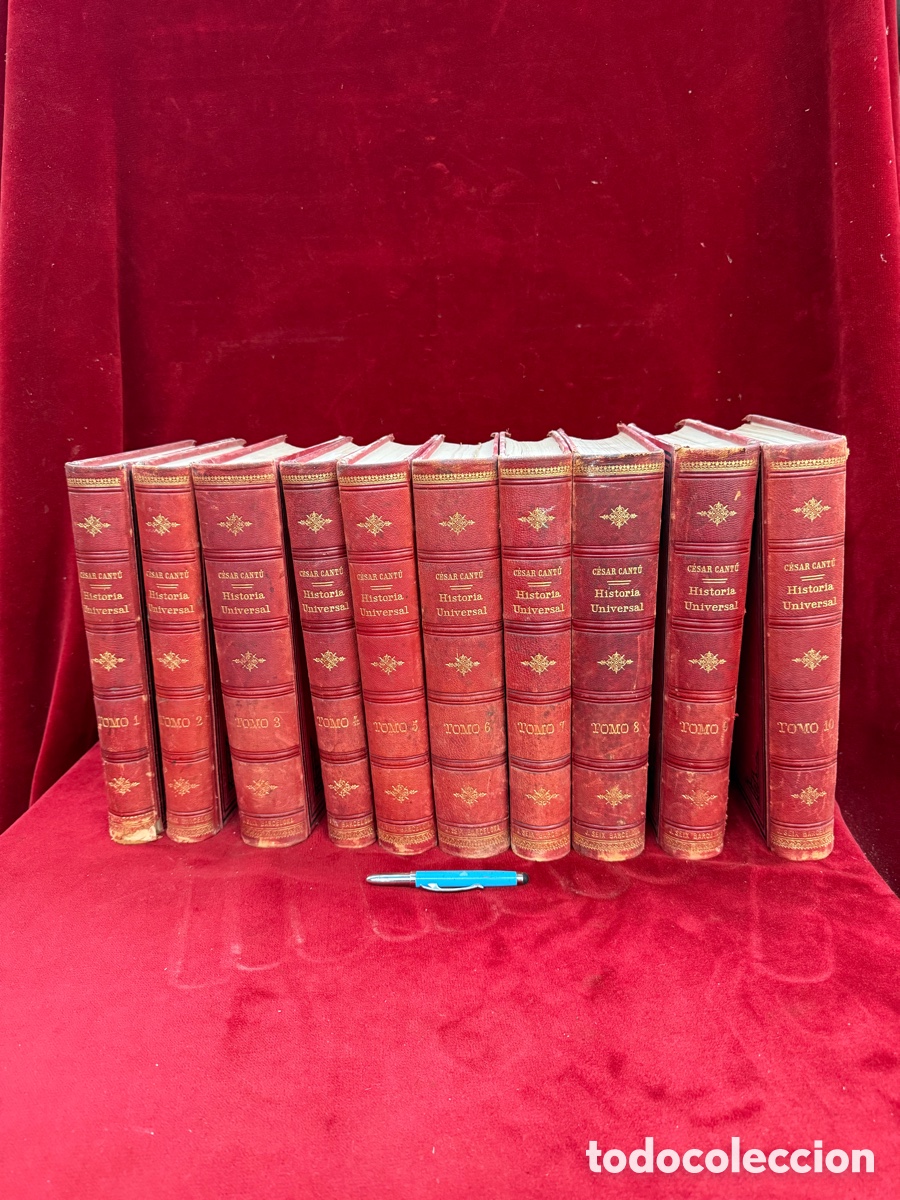 Antiquarische B&uuml;cher: Coleccion completa de 1888,Historia Universal,Cesar Cant&uacute;