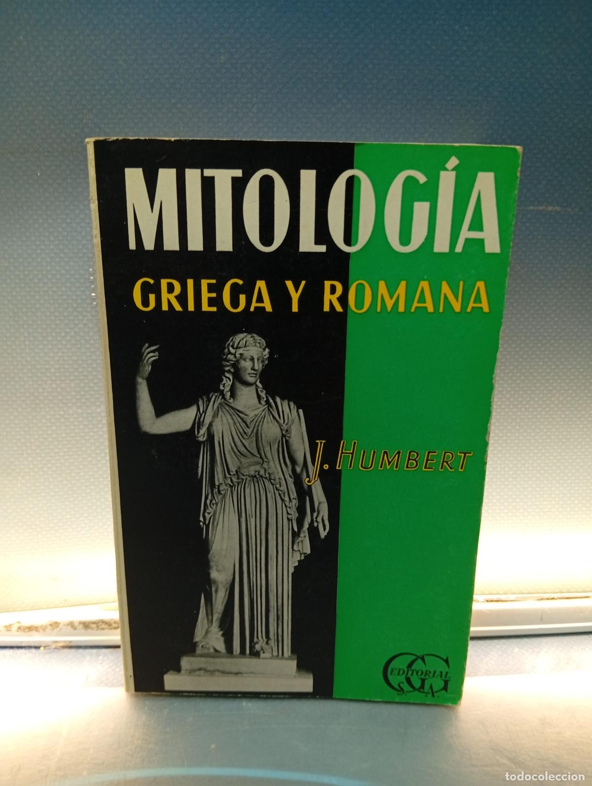 Libros antiguos: Mitologia, Griega Y Romana, J. Humbert