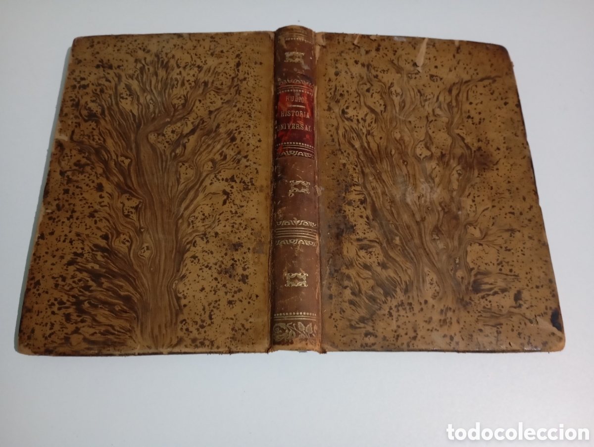 Libros antiguos: 1877 Lecciones Elementales Historia Universal Rubio Segunda edici&oacute;n corregida y aumentada