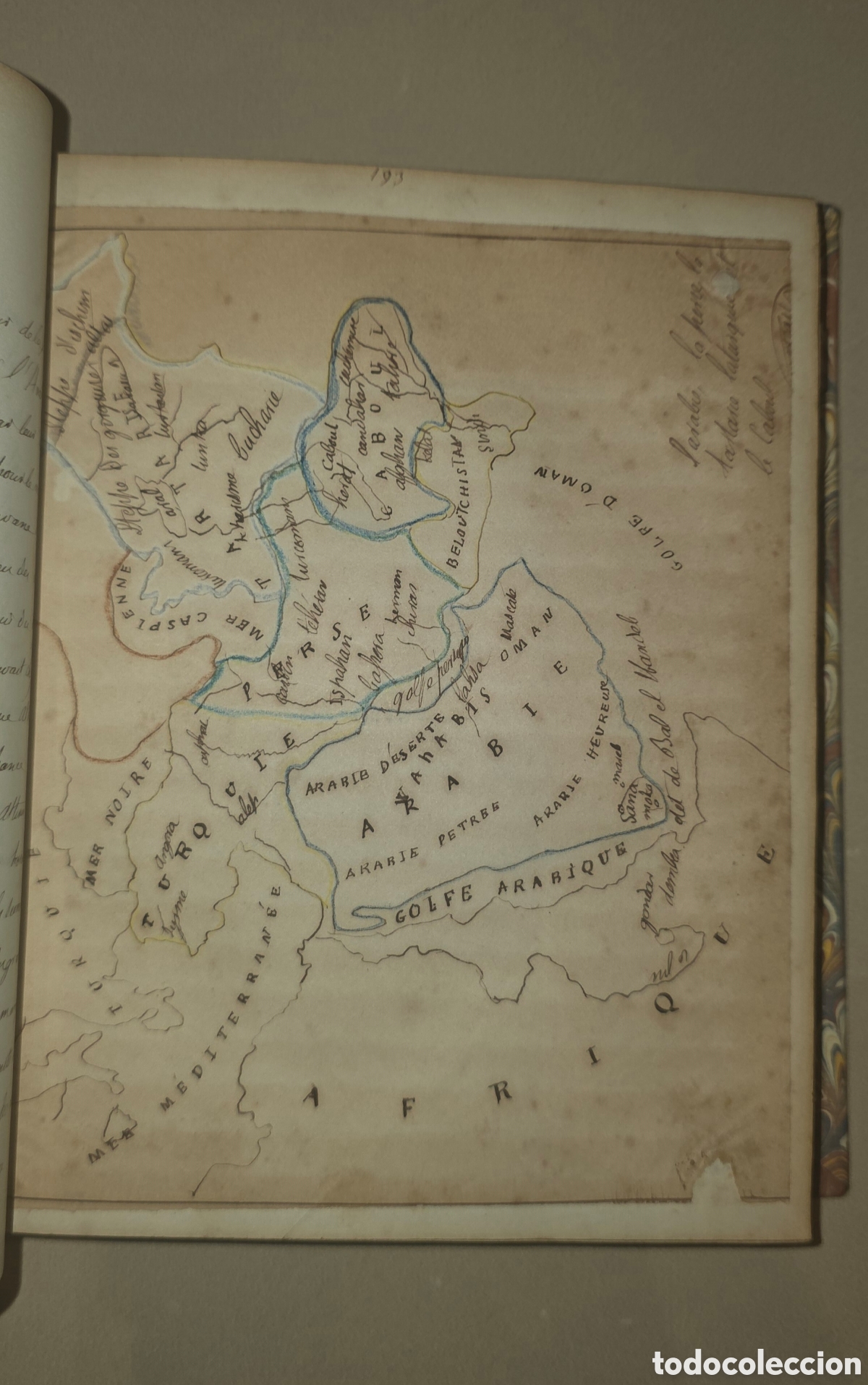 Libros antiguos: Manuscrito Historia Medieval - Moreau