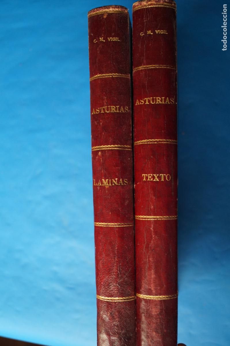 Libros antiguos: ASTURIAS, MONUMENTAL, EPIGRAFICA Y DIPLOMATICA. CIRIACO MIGUEL VIGIL. 1887