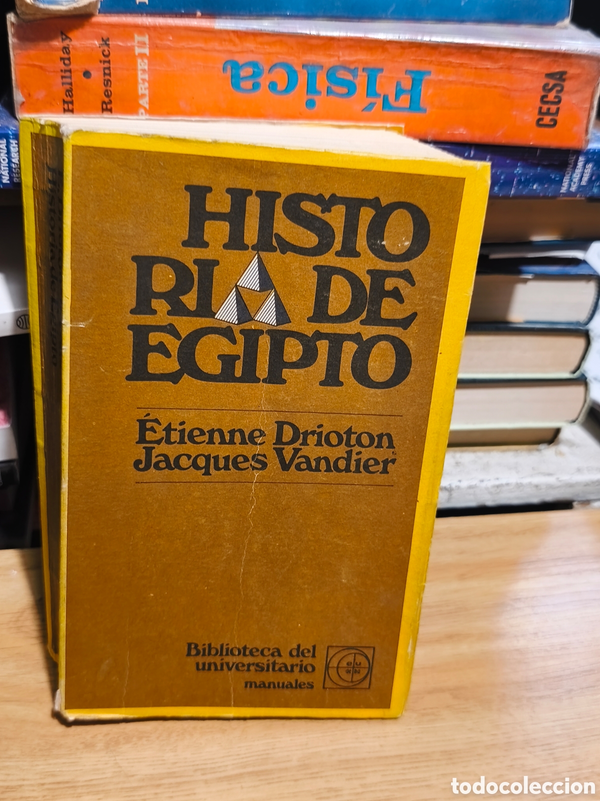 Libros antiguos: Historia de Egipto, de &Eacute;tienne Drioton y Jacques Vandier