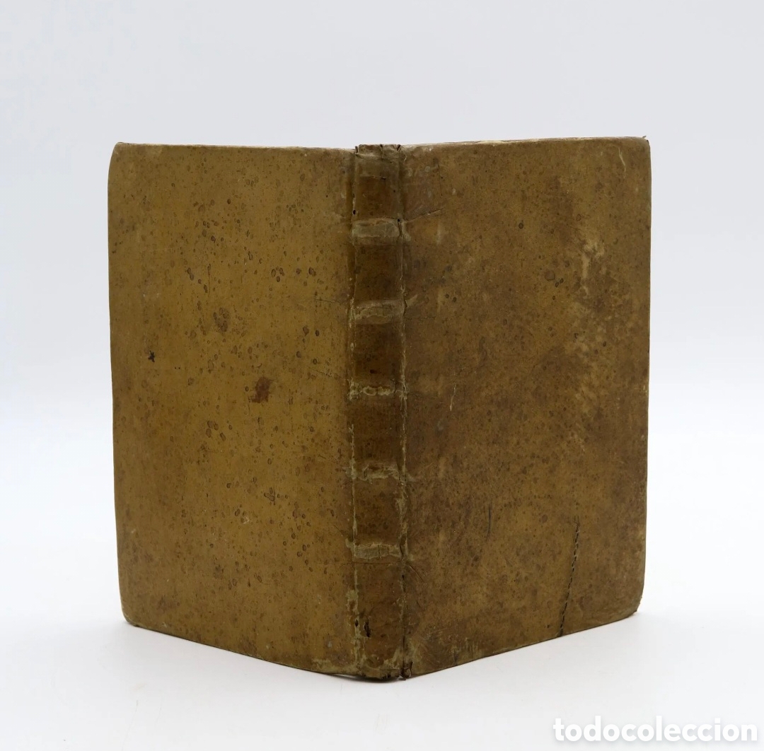 Libros antiguos: [MANUSCRITO] ROUILLET Pierre. Elementos de geometr&iacute;a - Tratado de fortificaciones, hacia 1693