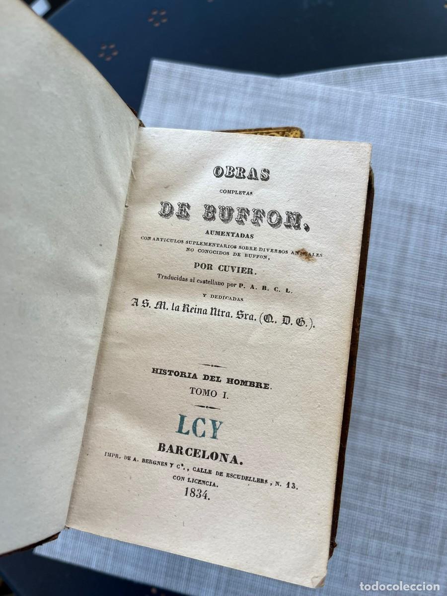 Libros antiguos: Obras de Buffon (12 tomos de diferentes secciones) - Georges-Louis Leclerc, conde de Buffon