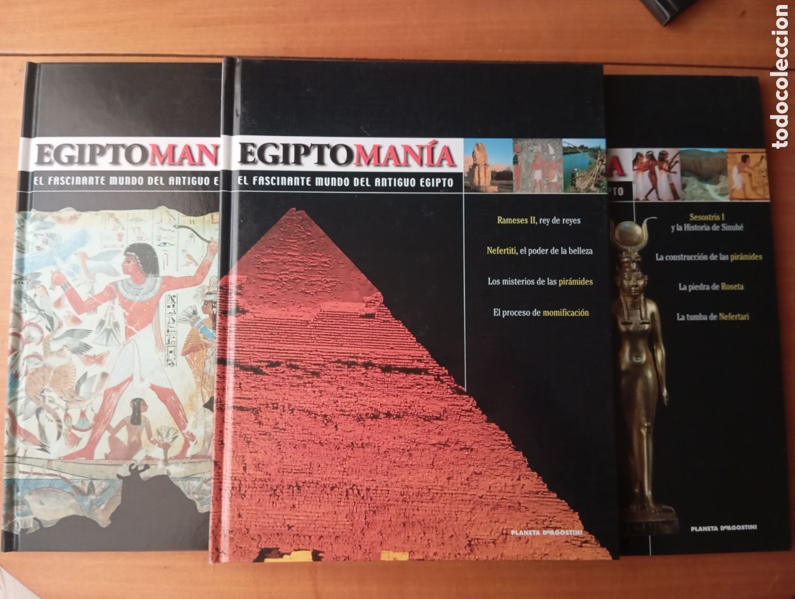 Libros antiguos: Egiptomania 1 2 y 3 lote