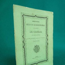 Libros antiguos: ORDENANZAS RELATIVAS AL RAMO DE...RUBRICA MANUSCRITA DEL ALCALDE VENTURA MERCADER-1846-1ªEDICION.. Lote 29373357