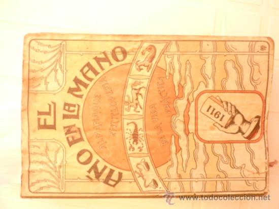 Libros antiguos: El a&ntilde;o de la Mano. 1911 - Foto 1