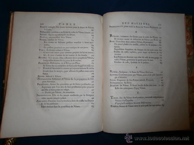 Libros antiguos: 1775: Dissertation Sur Les Attributs De Venus - Foto 9