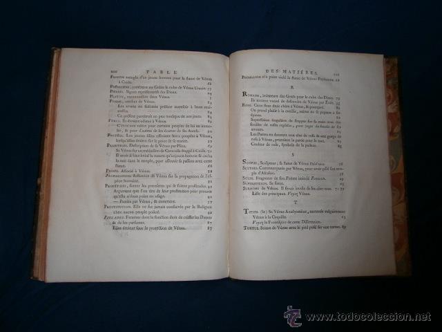 Libros antiguos: 1775: Dissertation Sur Les Attributs De Venus - Foto 10