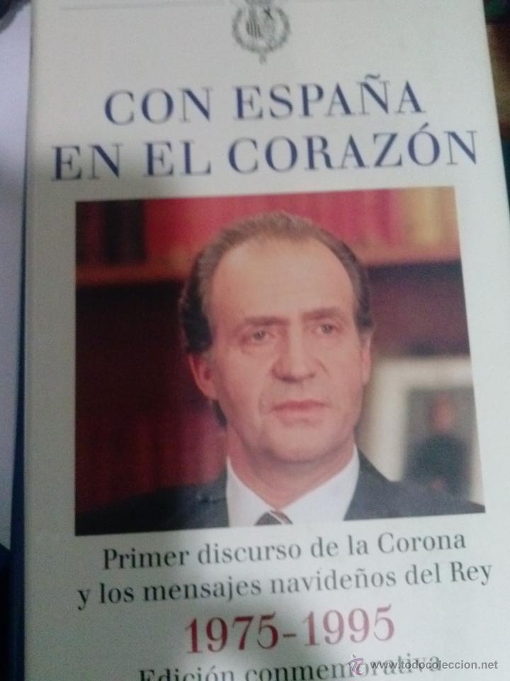 Libros antiguos: CON ESPA&Ntilde;A EN EL CORAZON - Foto 1