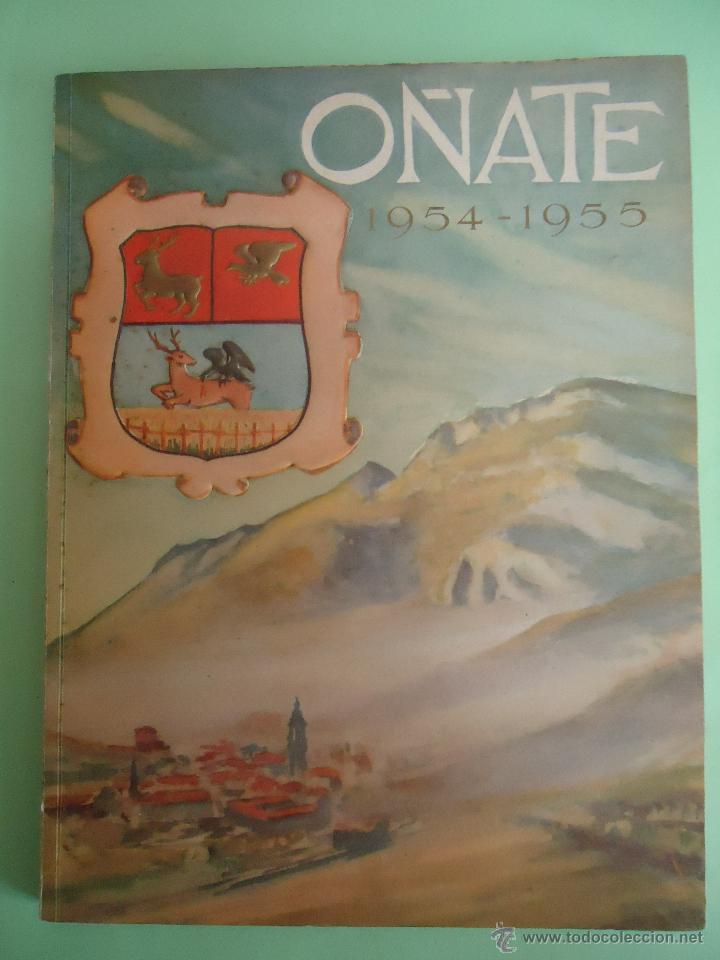 Libros antiguos: LIBRO O&Ntilde;ATE 1954-1955 - Foto 1
